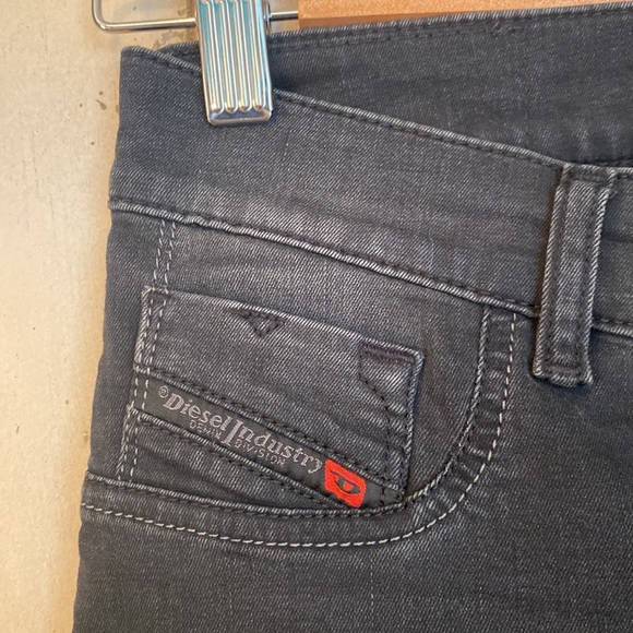 Diesel Industry super slim stretch jeans sz2 W26 - Picture 3 of 6
